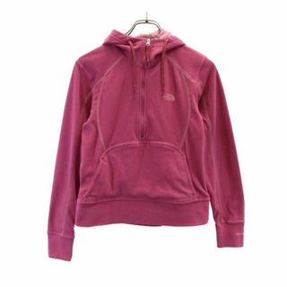 ザノースフェイス(THE NORTH FACE)のノースフェイス アウトドア ハーフジップ フリース S ピンク THE NORTH FACE ジャケット プルオーバー レディース 【中古】  【230909】(ロングコート)