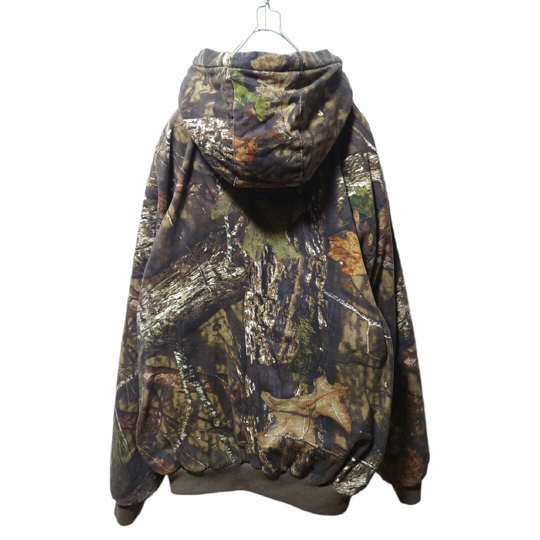 【MOSSY OAK】リアルツリーカモ フード付き中綿入りブルゾン A-1248