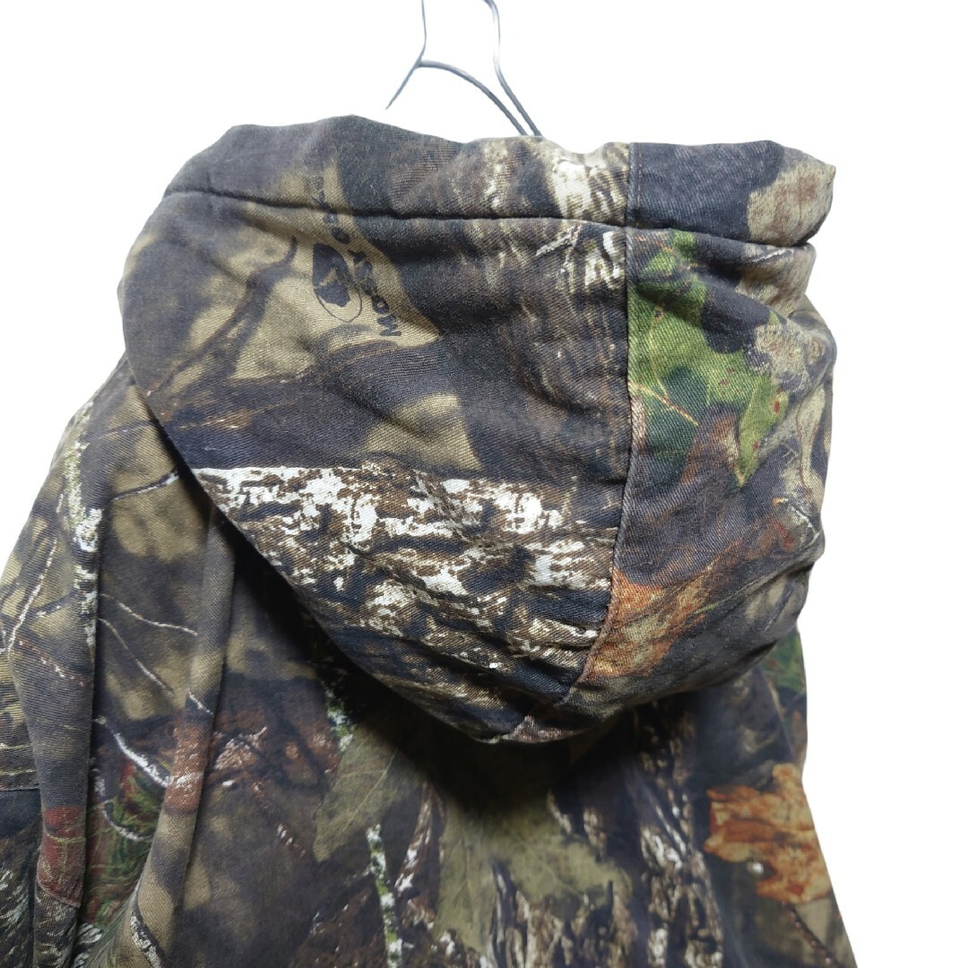【MOSSY OAK】リアルツリーカモ フード付き中綿入りブルゾン A-1248