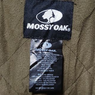 【MOSSY OAK】リアルツリーカモ フード付き中綿入りブルゾン A-1248