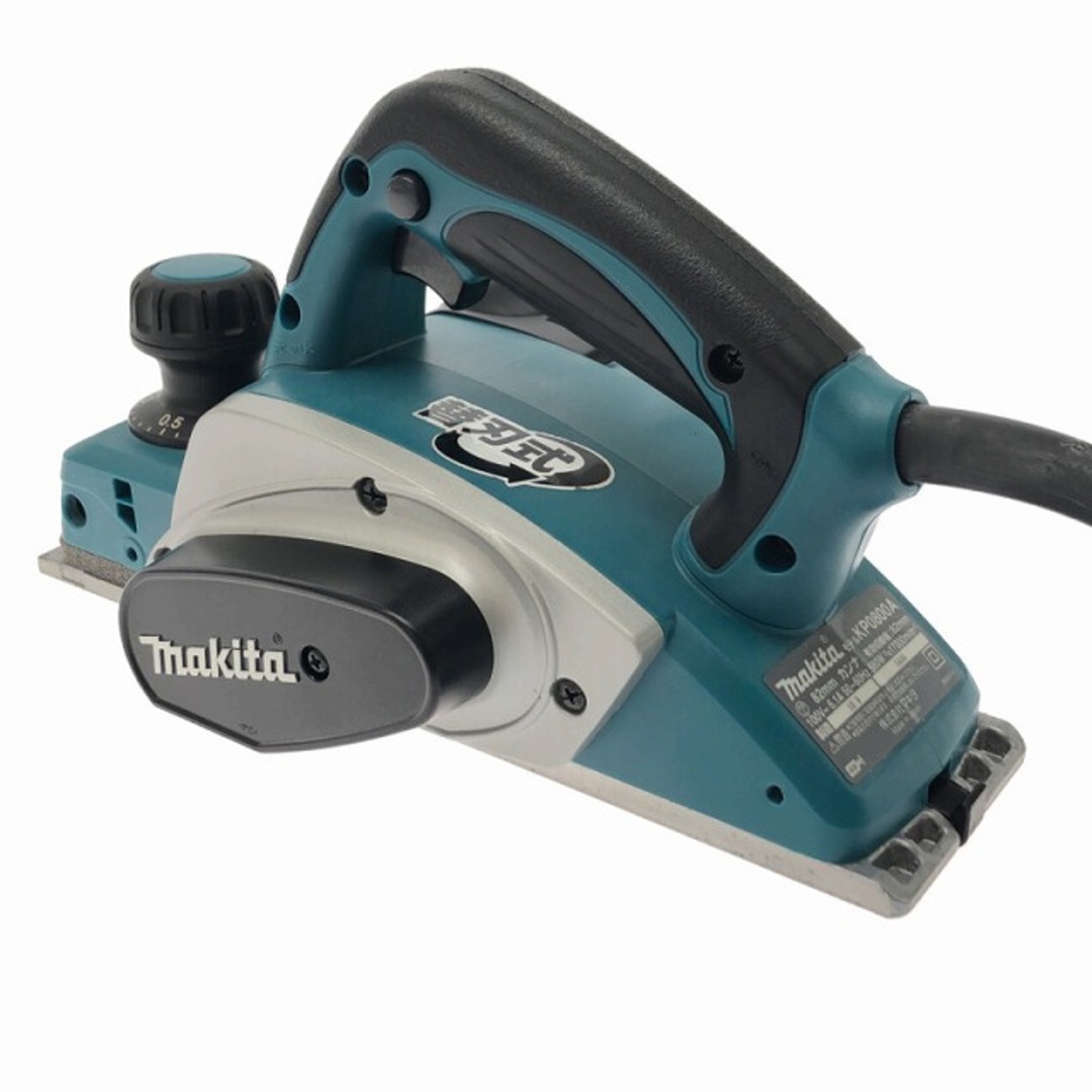 Makita ☆中古品☆makita マキタ 100V 82mm 電気カンナ KP0800A 電気かんな 電気鉋 研磨機 DIY/日曜大工  77147の通販 by 工具販売専門店Borderless(ラクマ店)｜マキタならラクマ