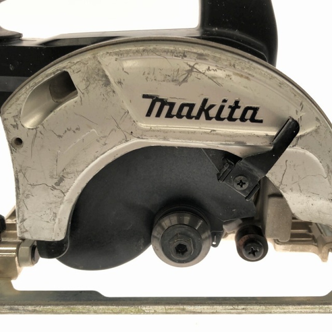 ☆品☆makita マキタ 18V 125mm 充電式マルノコ HS471D 黒 6.0Ahバッテリー2個(BL1860B)付 コードレス 丸のこ 丸ノコ 丸鋸 77192