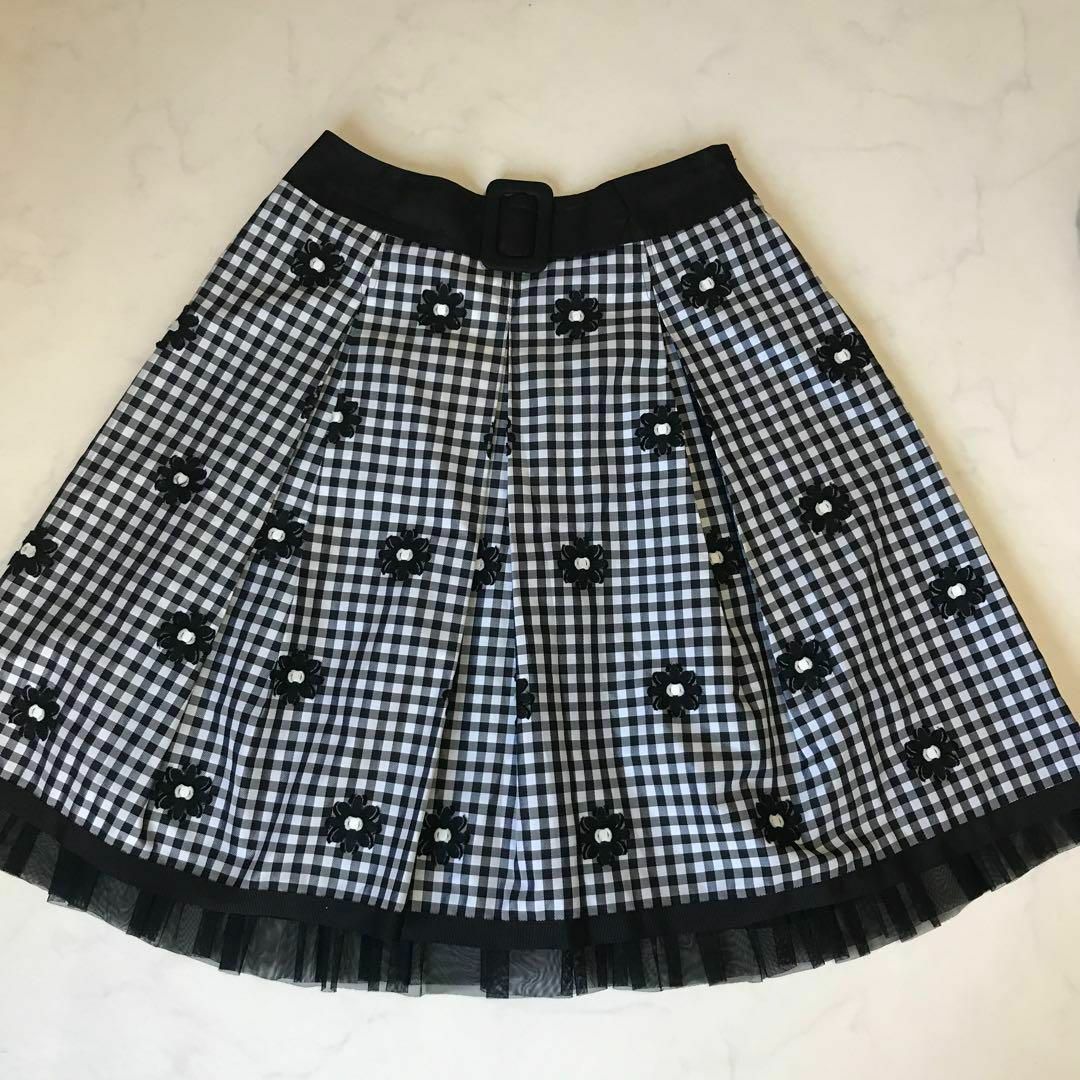 M'S GRACY - エムズグレイシー ギンガム チェック セットアップ 38の