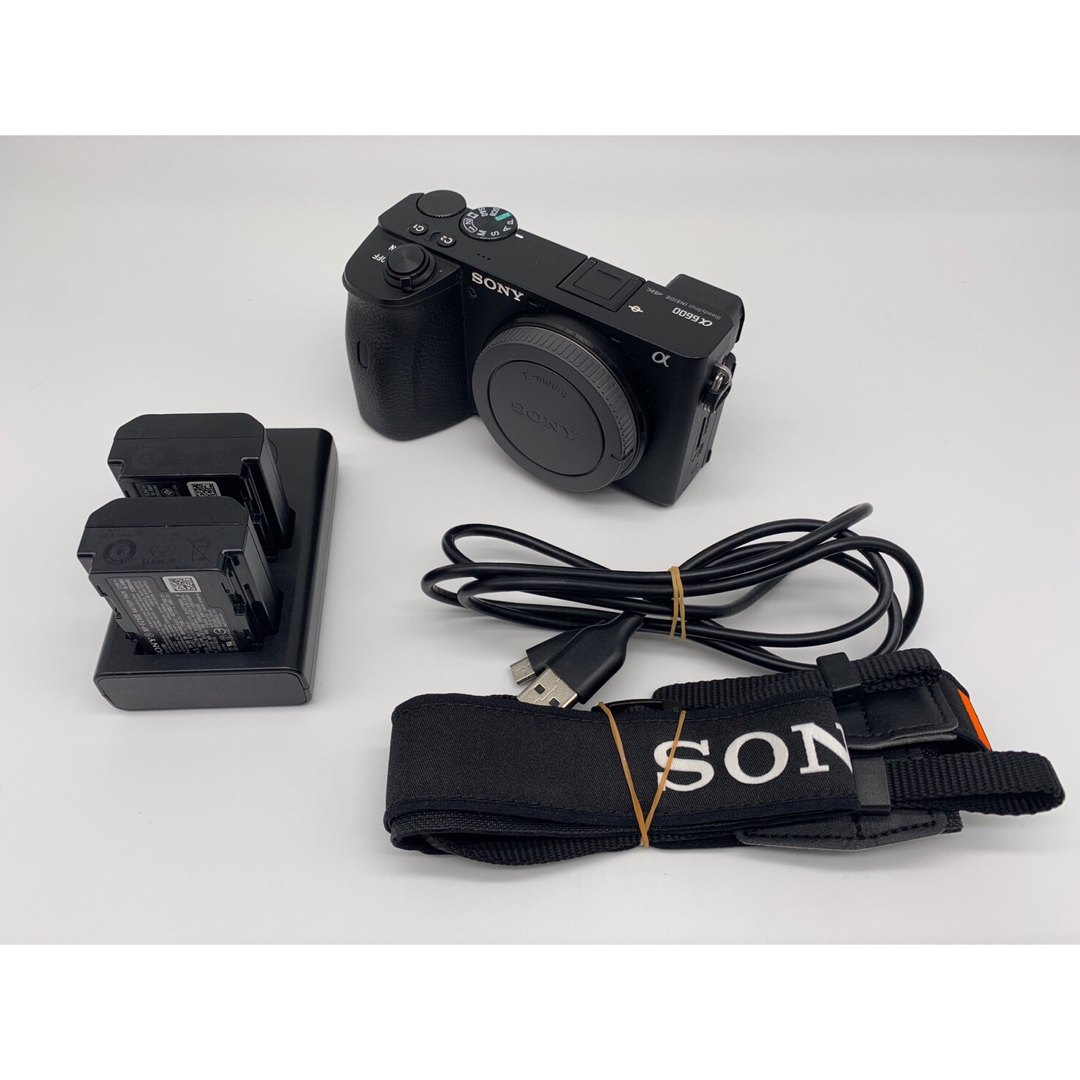 SONY - ☆美品【SONY】α6600 ILCE-6600 シャッタ数1250未満 ソニーの