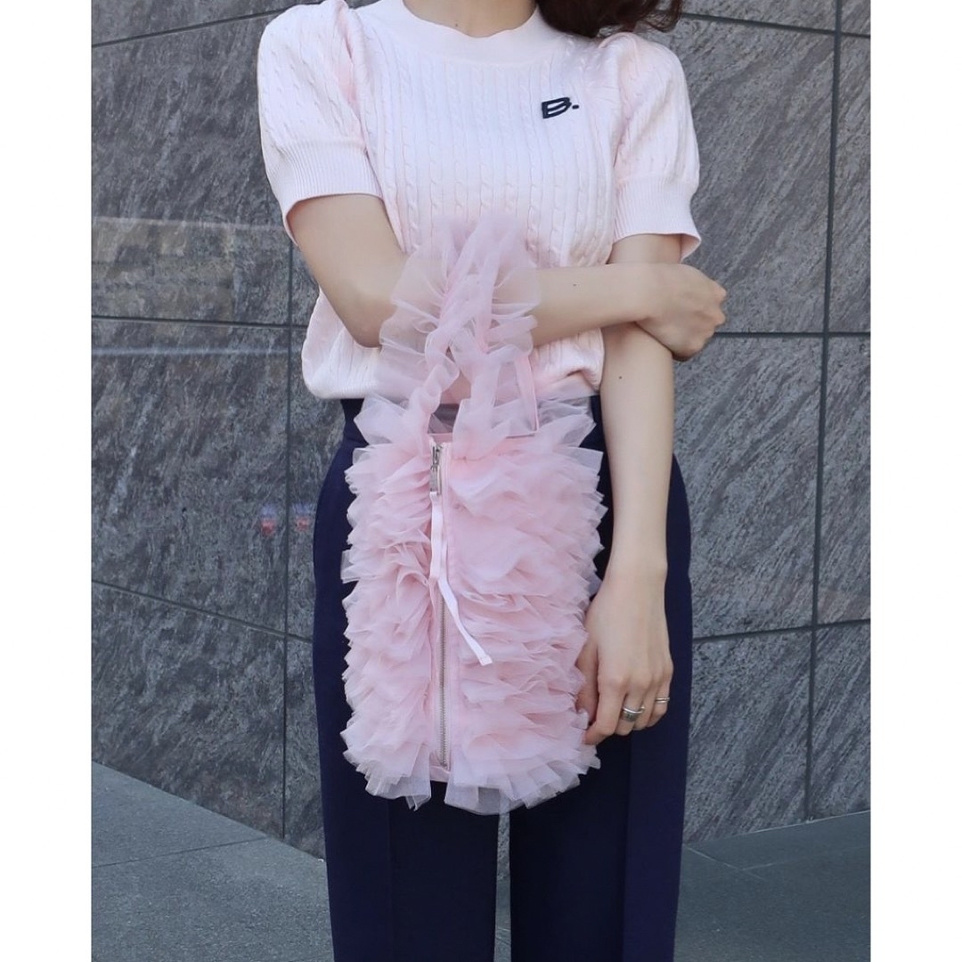 《新品未使用》Bibiy B. PUFF KNIT PINK