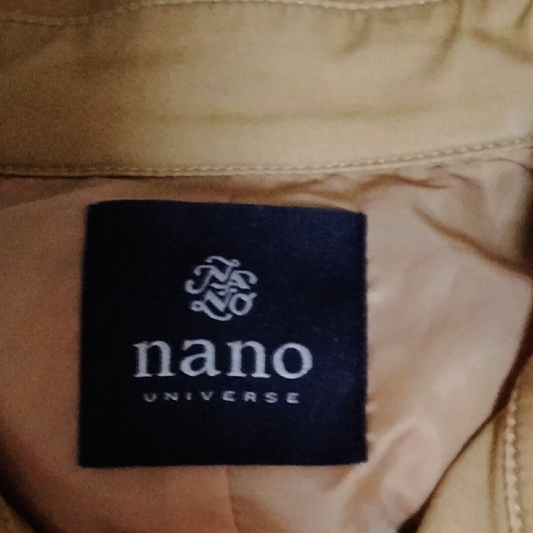 nano・universe(ナノユニバース)のナノユニバース　トレンチコート　ロング丈　36 メンズのジャケット/アウター(トレンチコート)の商品写真