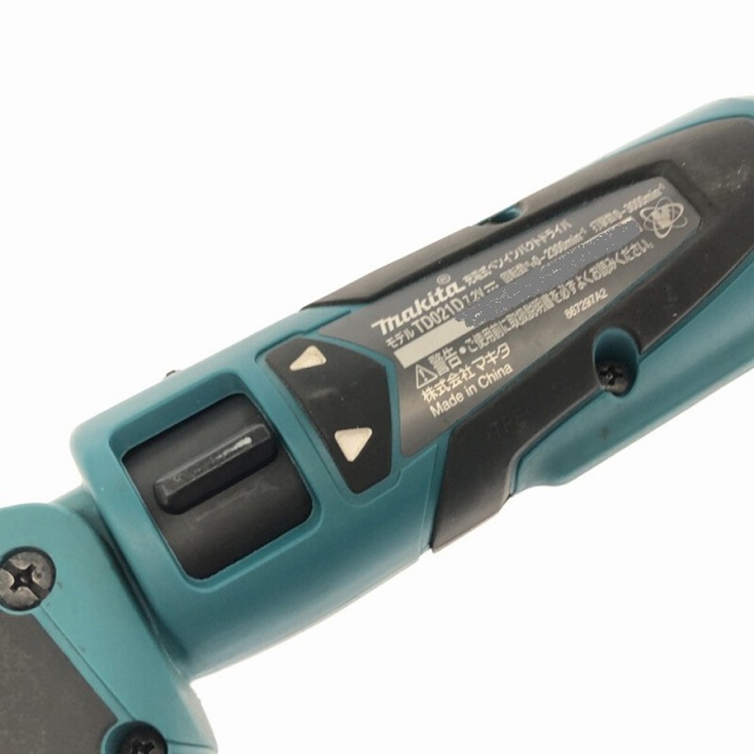 Makita ☆美品☆makita マキタ 7.2V 充電式ペンインパクトドライバー TD021DSHSP バッテリー1個(BL0715) 充電器 (DC07SB)付 77419の通販 by 工具販売専門店Borderless(ラクマ店)｜マキタならラクマ