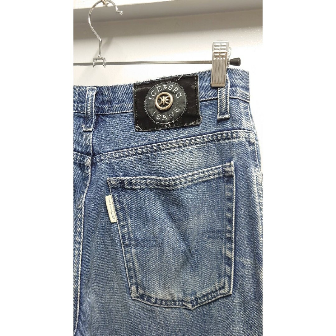 ICEBERG(アイスバーグ)の90’s ICEBERG JEANS イタリア製 デニム パンツ 31インチ メンズのパンツ(デニム/ジーンズ)の商品写真