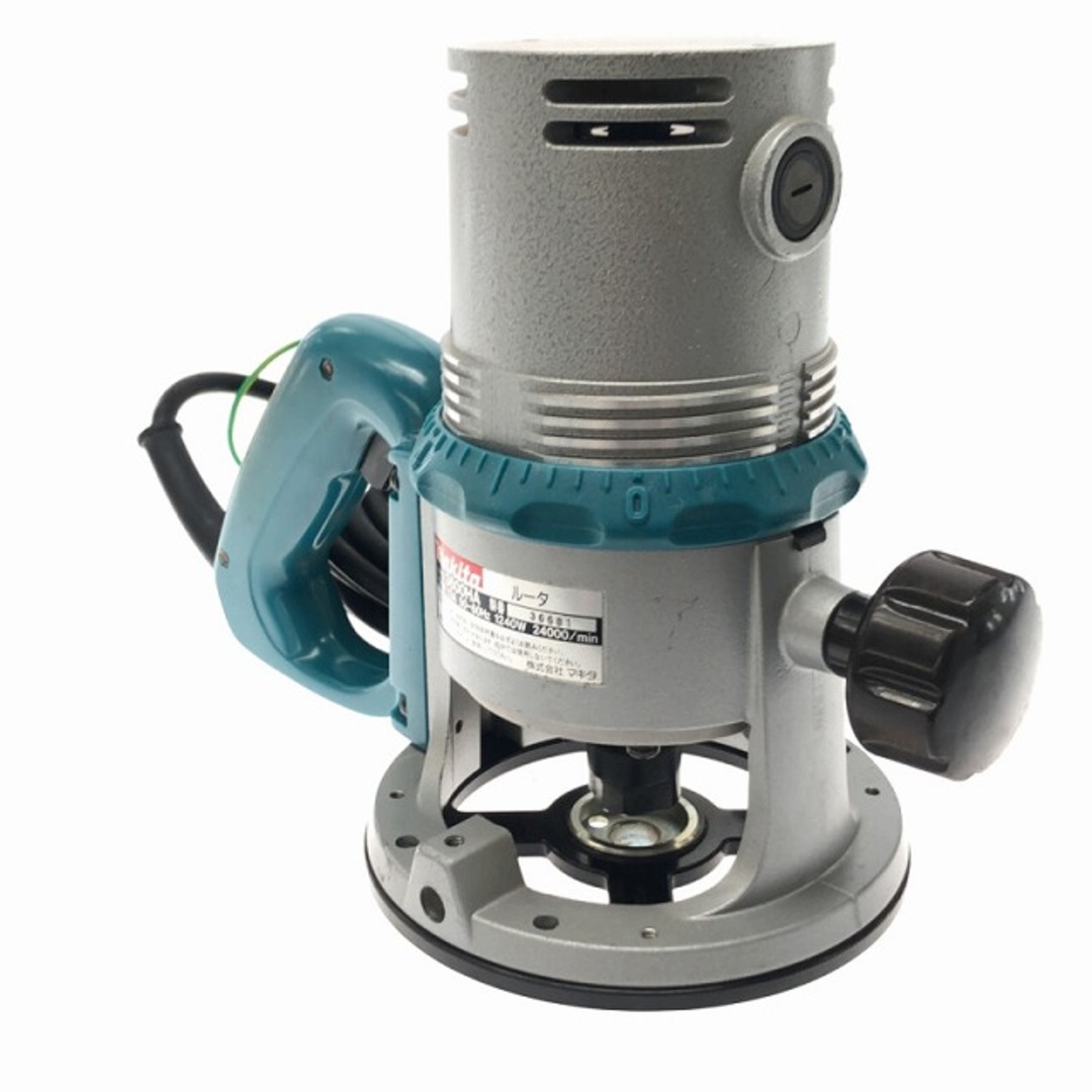 ☆比較的綺麗☆makita マキタ 100V 12mm ルーター 3600HA 彫刻 面取り トリマー トリミング 溝切り 電動工具 大工道具  77500