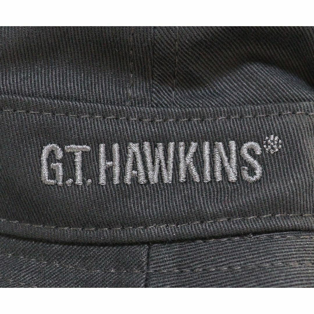 G.T. HAWKINS(ジーティーホーキンス)のジーティーホーキンス バケットハット コットン 大きめ約60cm★ブラック新品 メンズの帽子(ハット)の商品写真