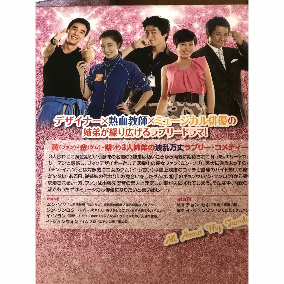 韓国ドラマ　ラブリーファミリー黄金期　全話　DVD BOX