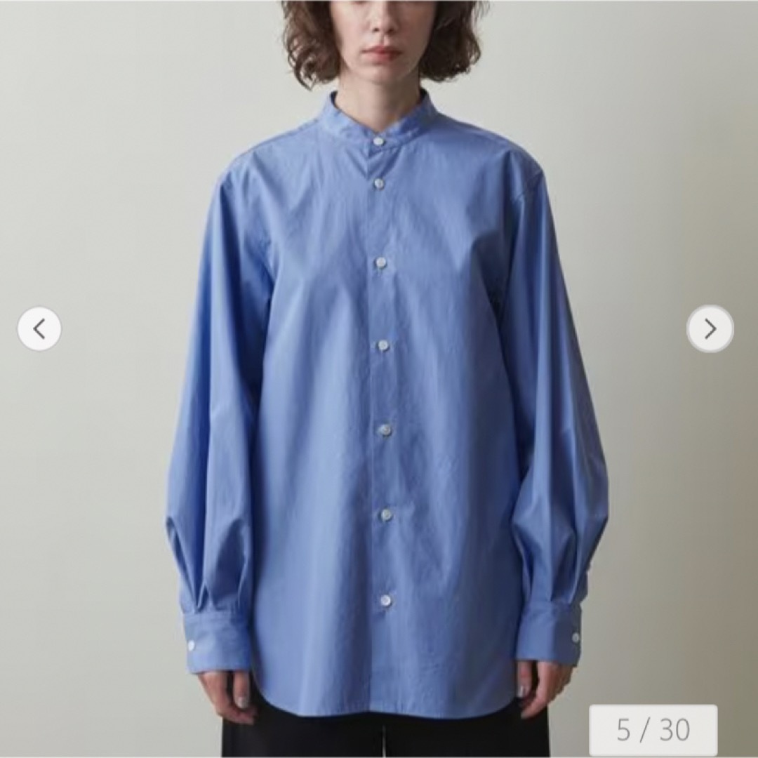 steven alan - COTTON STAND COLLAR SHIRTの通販 by cai|スティーブン
