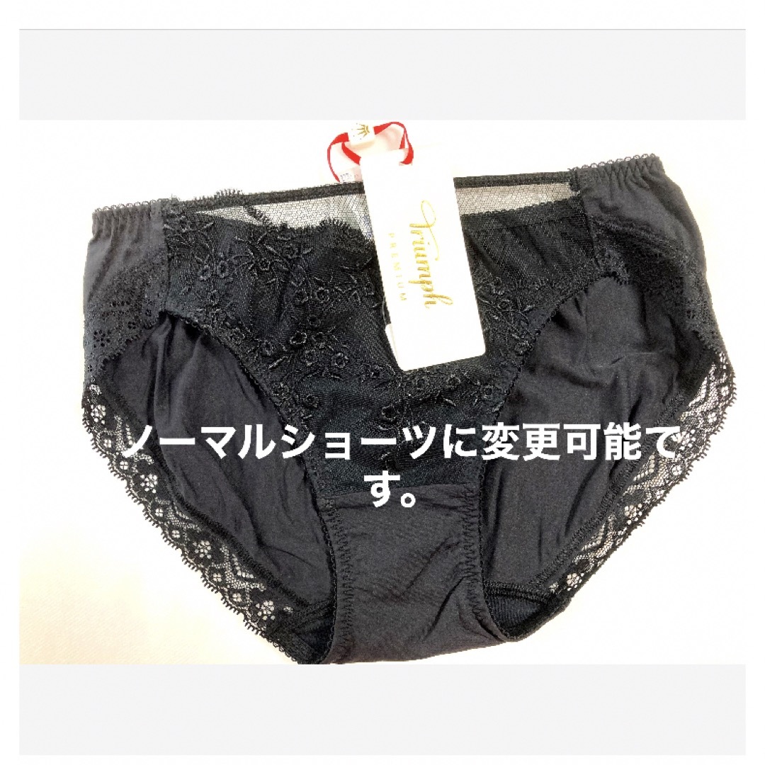 Triumph(トリンプ)の【新品タグ付】トリンプ／プレミアムゴールドレーベルD65M（定価¥13,860） レディースの下着/アンダーウェア(ブラ&ショーツセット)の商品写真