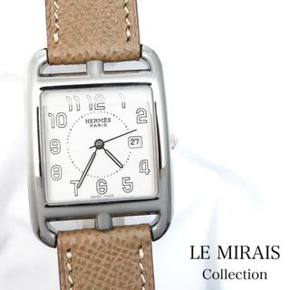 Hermes - 【保証書付/OH済】エルメス ケープコッド デイト SS レザー