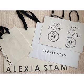 alexiastam アリシアスタン　ショッパー　ショップ袋　紙袋　まとめ売り