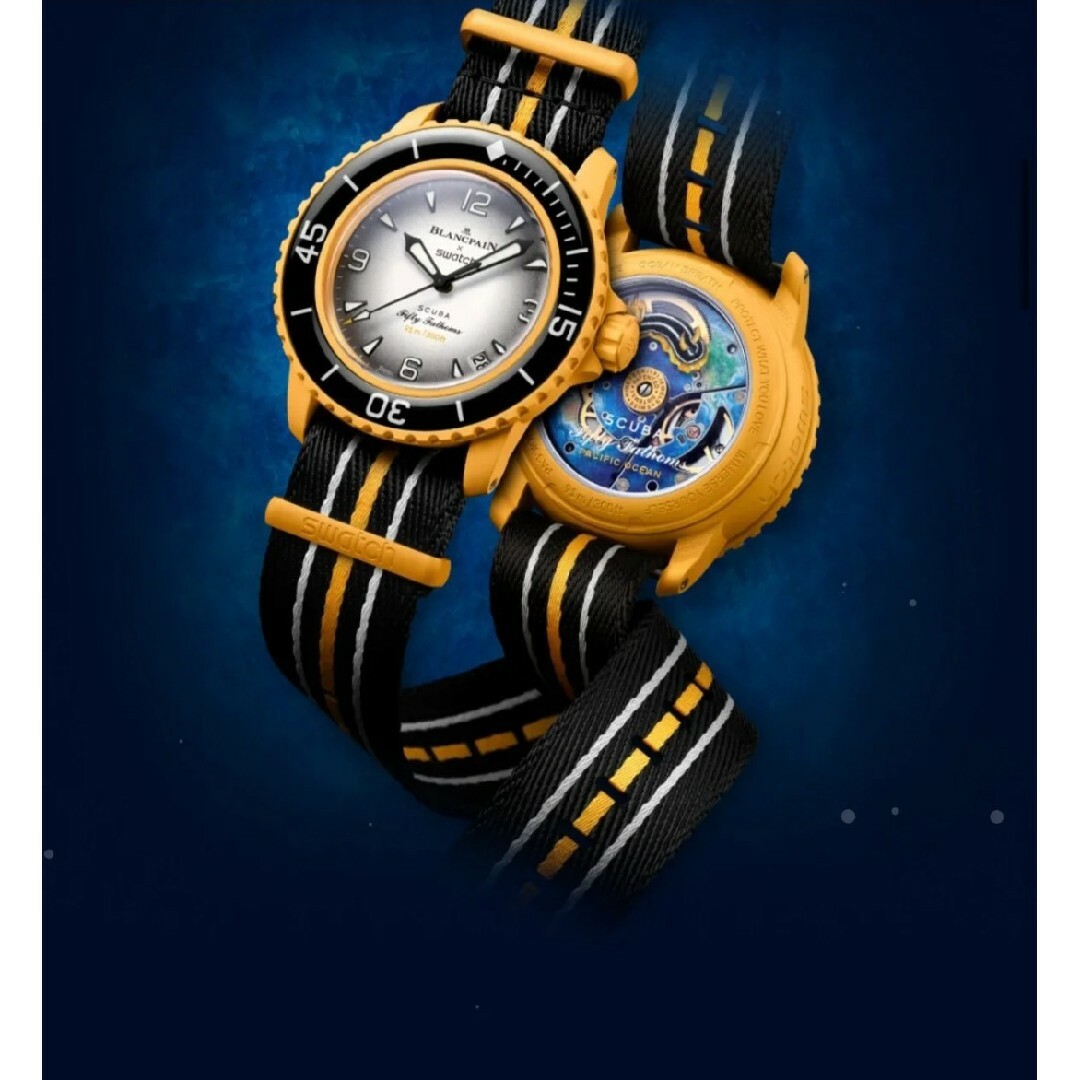 Blancpain x Swatch Antarctic Ocean - 腕時計(アナログ)