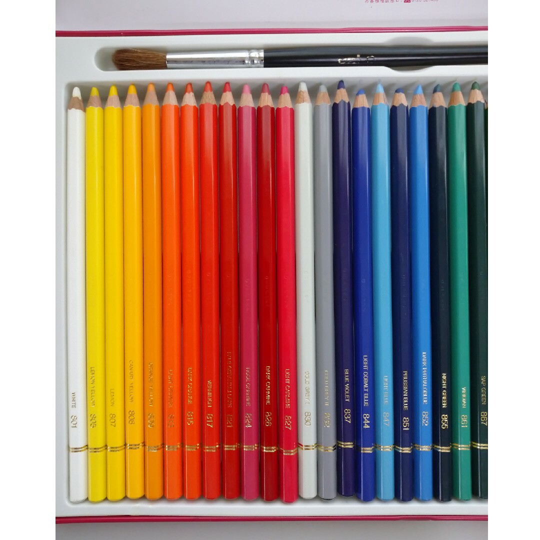 三菱鉛筆(ミツビシエンピツ)のユニウォーターカラー 36色 エンタメ/ホビーのアート用品(色鉛筆)の商品写真