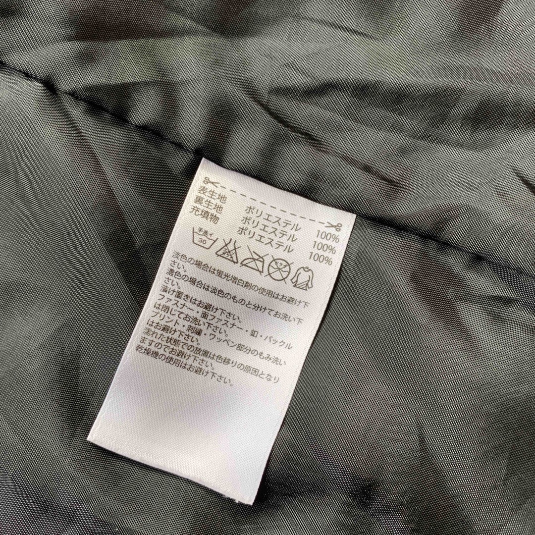 adidas(アディダス)の☆ adidas 【アディダス】黒　ジャンバージャケット☆サイズ140 キッズ/ベビー/マタニティのキッズ服男の子用(90cm~)(ジャケット/上着)の商品写真