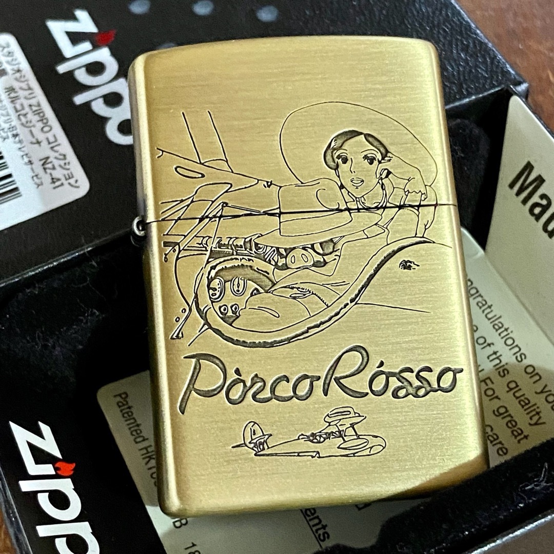 新品 Zippo 紅の豚 ポルコとジーナ ジブリ ジッポー NZ-41 | フリマアプリ ラクマ