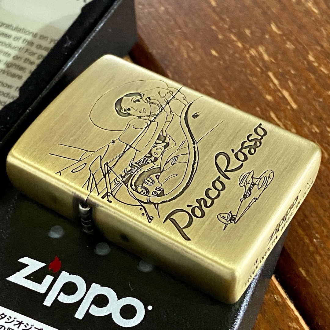 ZIPPO - 新品 Zippo 紅の豚 ポルコとジーナ ジブリ ジッポー NZ-41の