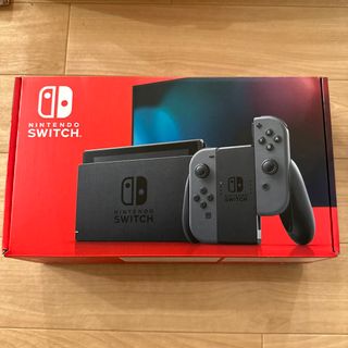 ニンテンドースイッチ(Nintendo Switch)の任天堂スイッチ　Switch グレー　新型(家庭用ゲーム機本体)