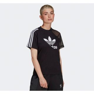 アディダス(adidas)のアディカラー スプリット トレフォイル 半袖Tシャツ(Tシャツ(半袖/袖なし))