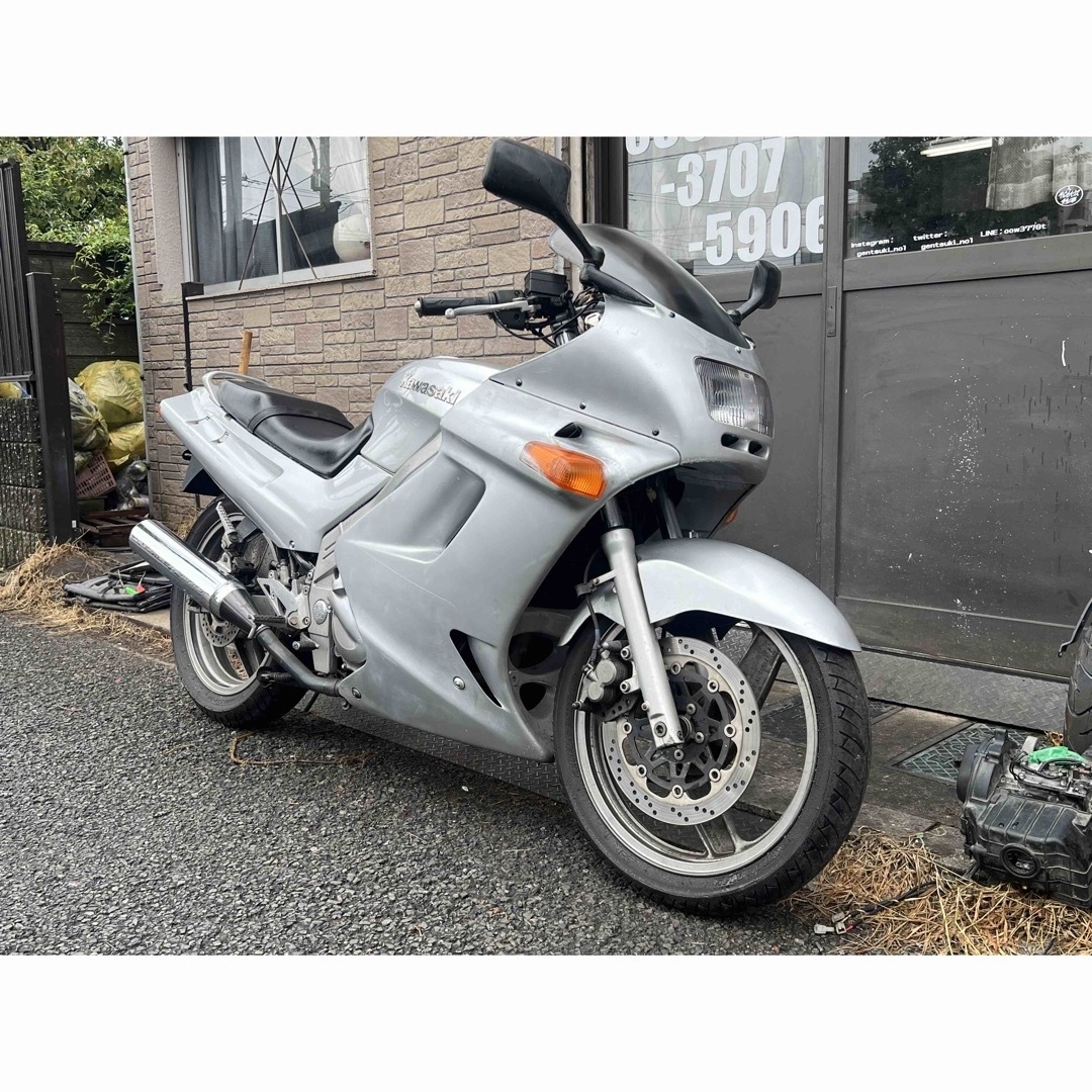 KAWASAKI ZZR250 EX250H 実働 書類あり