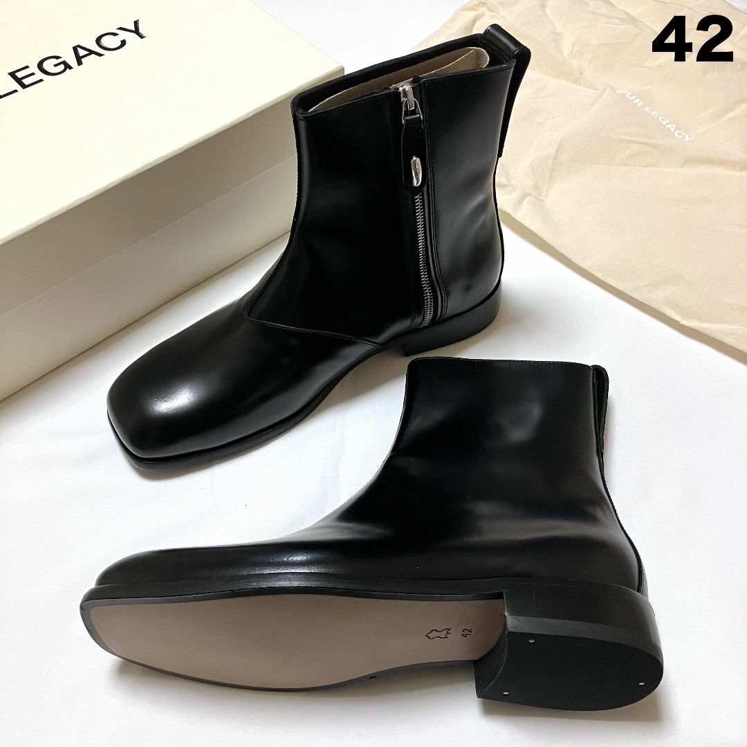 新品 42 OUR LEGACY 22aw レザージップアップブーツ 4790 | フリマアプリ ラクマ