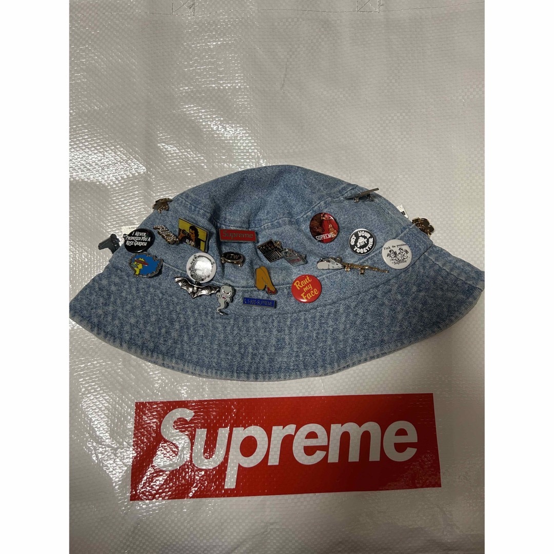 Supreme(シュプリーム)のSupreme Pins Crusher デニム メンズの帽子(ハット)の商品写真