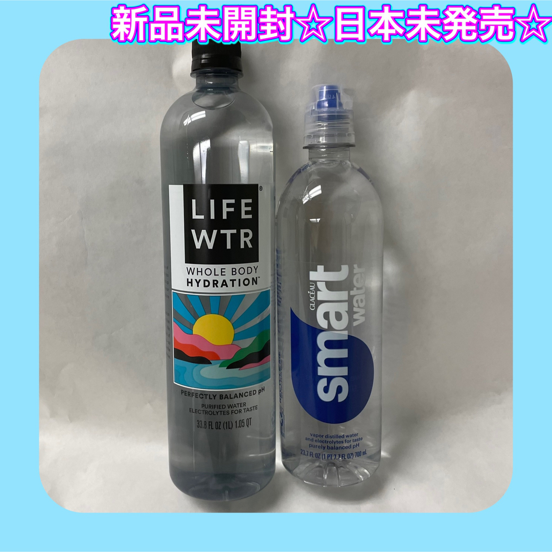 日本未発売☆ ライフウォーター1L/スマートウォーター700ml 食品/飲料/酒の飲料(ミネラルウォーター)の商品写真