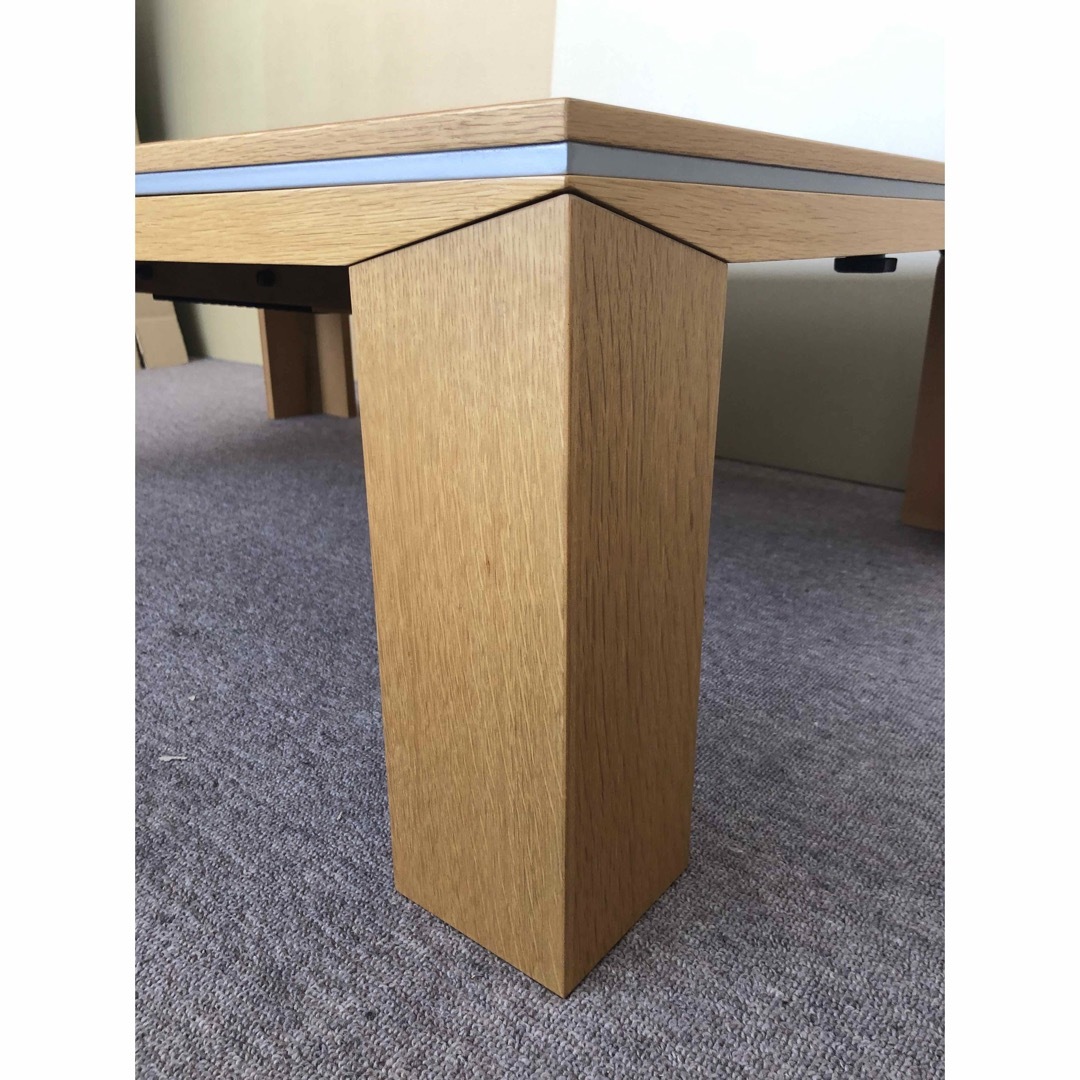 ☆ 120cm ナラ材 シンプル国産こたつ ヒーター込 ☆ ☆ 120cm ナラ材 シンプル国産こたつ ヒーター込 ☆