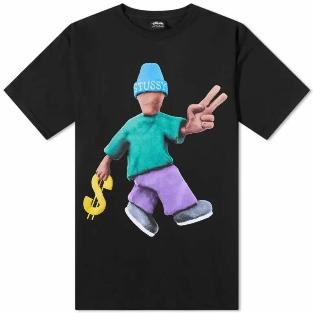 STUSSY / PEACE PROSPERITY T-SHIRT