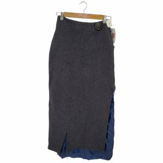 sulvam(サルバム) break long skirt レディース スカート(その他)