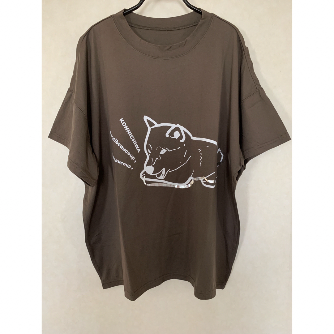 mercibeaucoup(メルシーボークー)のメルシーボークー　tシャツ  レディースのトップス(Tシャツ(半袖/袖なし))の商品写真