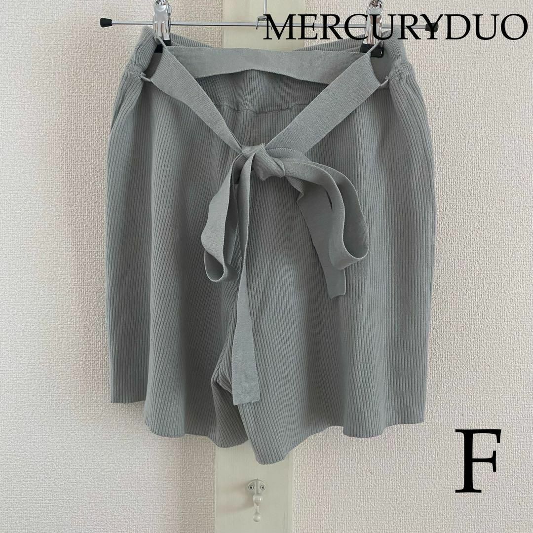 MERCURYDUO(マーキュリーデュオ)のMERCURYDUO（マーキュリーデュオ）　 ウエストリボンパンツ レディースのパンツ(ショートパンツ)の商品写真