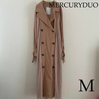 マーキュリーデュオ(MERCURYDUO)のMERCURYDUO（マーキュリーデュオ）　 チュールドッキングトレンチコート(トレンチコート)