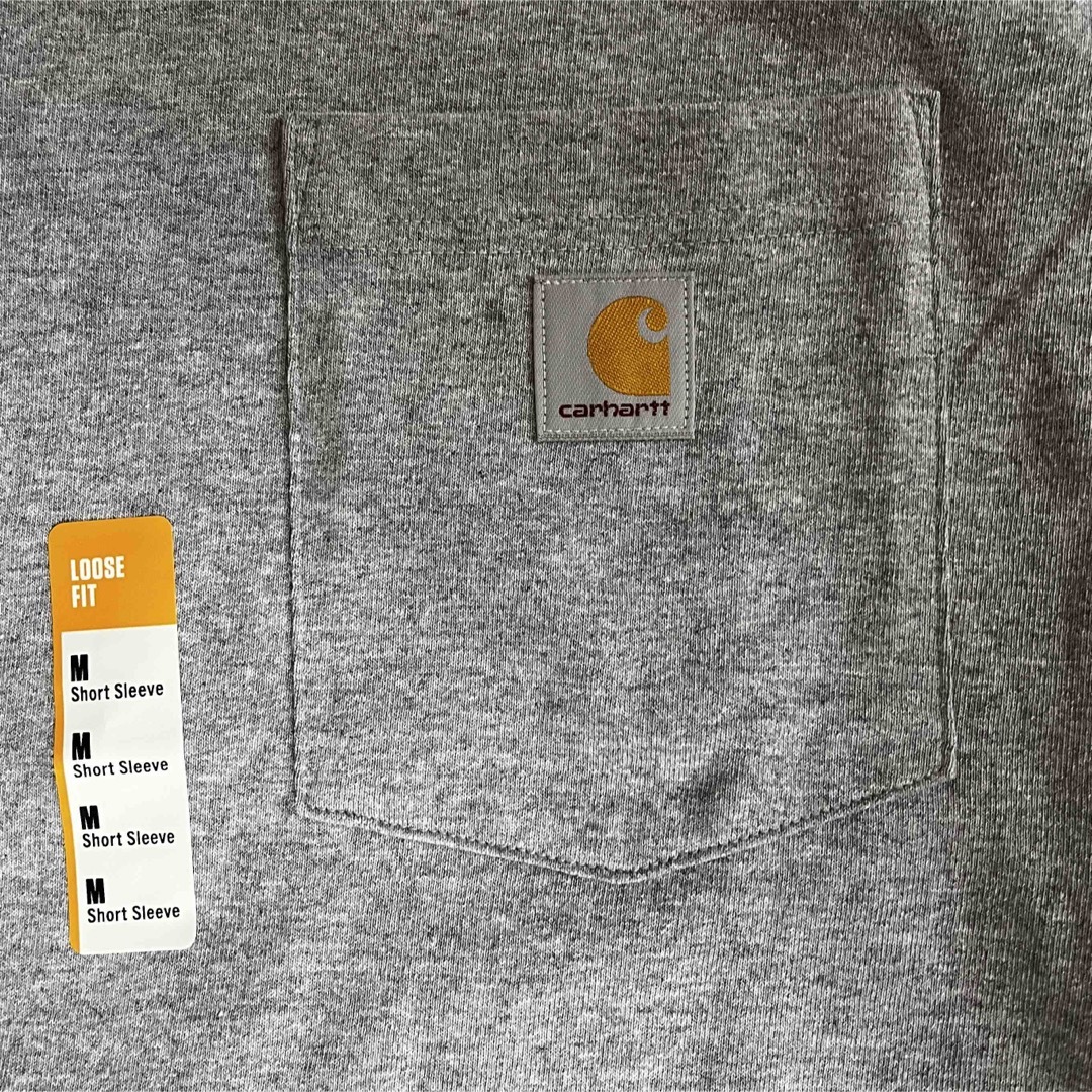 carhartt(カーハート)のCarhartt カーハート】ワンポイントロゴ ポケ付き 半袖Tシャツ メンズのトップス(Tシャツ/カットソー(半袖/袖なし))の商品写真