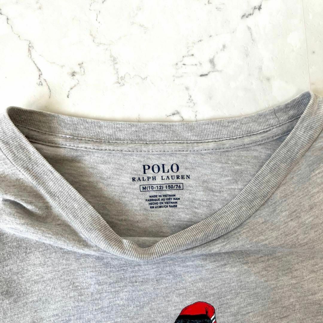 POLO RALPH LAUREN(ポロラルフローレン)の【ポロベアー】ポロ ラルフローレン レディース Tシャツ くま熊 グレー レディースのトップス(Tシャツ(半袖/袖なし))の商品写真