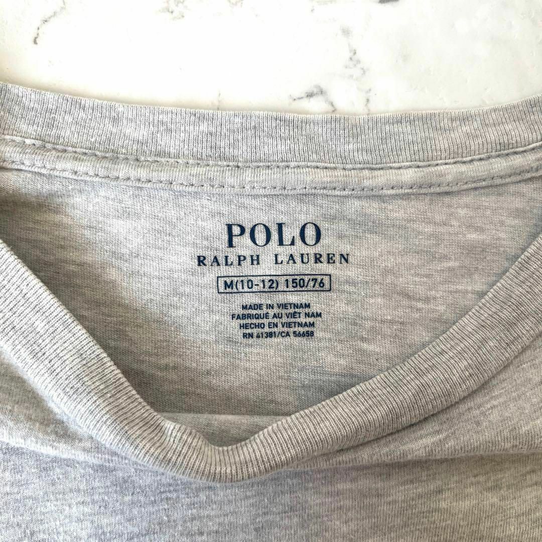 POLO RALPH LAUREN(ポロラルフローレン)の【ポロベアー】ポロ ラルフローレン レディース Tシャツ くま熊 グレー レディースのトップス(Tシャツ(半袖/袖なし))の商品写真