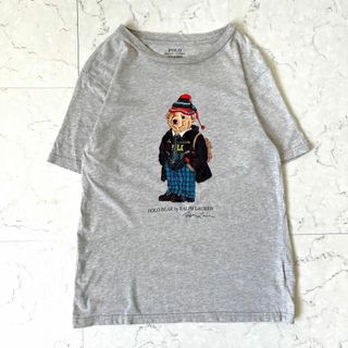 ポロラルフローレン(POLO RALPH LAUREN)の【ポロベアー】ポロ ラルフローレン レディース Tシャツ くま熊 グレー(Tシャツ(半袖/袖なし))