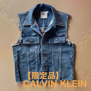 カルバンクライン(Calvin Klein)の【限定品】CALVIN KLEIN のデニムベスト(ベスト/ジレ)