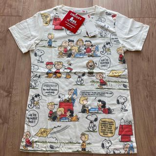 ピーナッツ(PEANUTS)の【未使用】スヌーピー　シャツ(Tシャツ(半袖/袖なし))