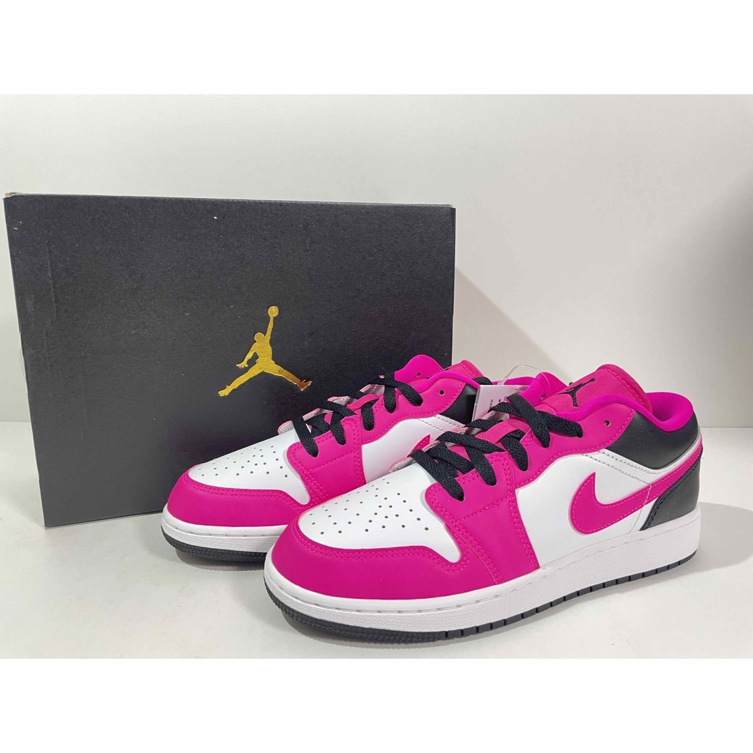 24《新品》NIKE AIR JORDAN 1 LOW GS ピンク スニーカー