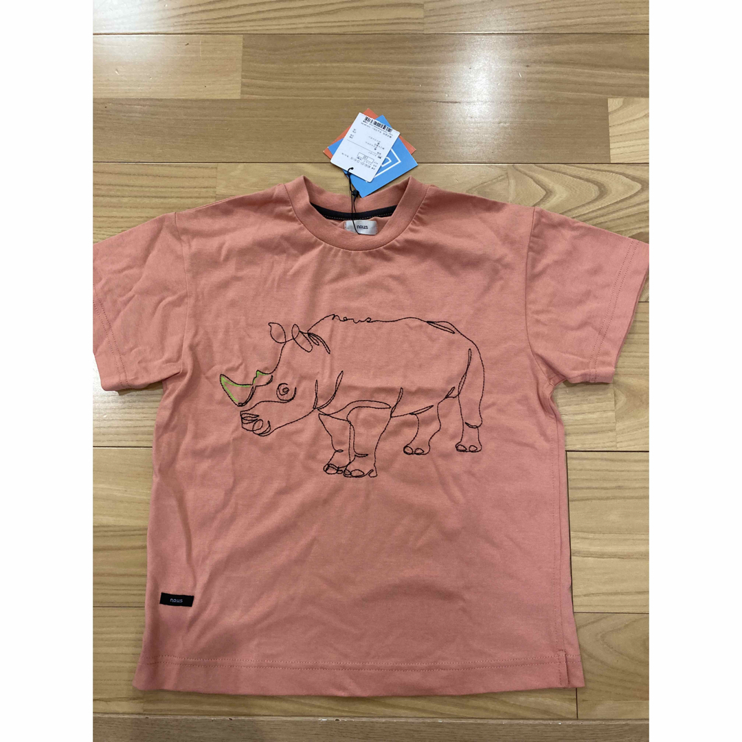 キムラタン(キムラタン)の【新品】Tシャツ　ピンク(130) キッズ/ベビー/マタニティのキッズ服女の子用(90cm~)(Tシャツ/カットソー)の商品写真