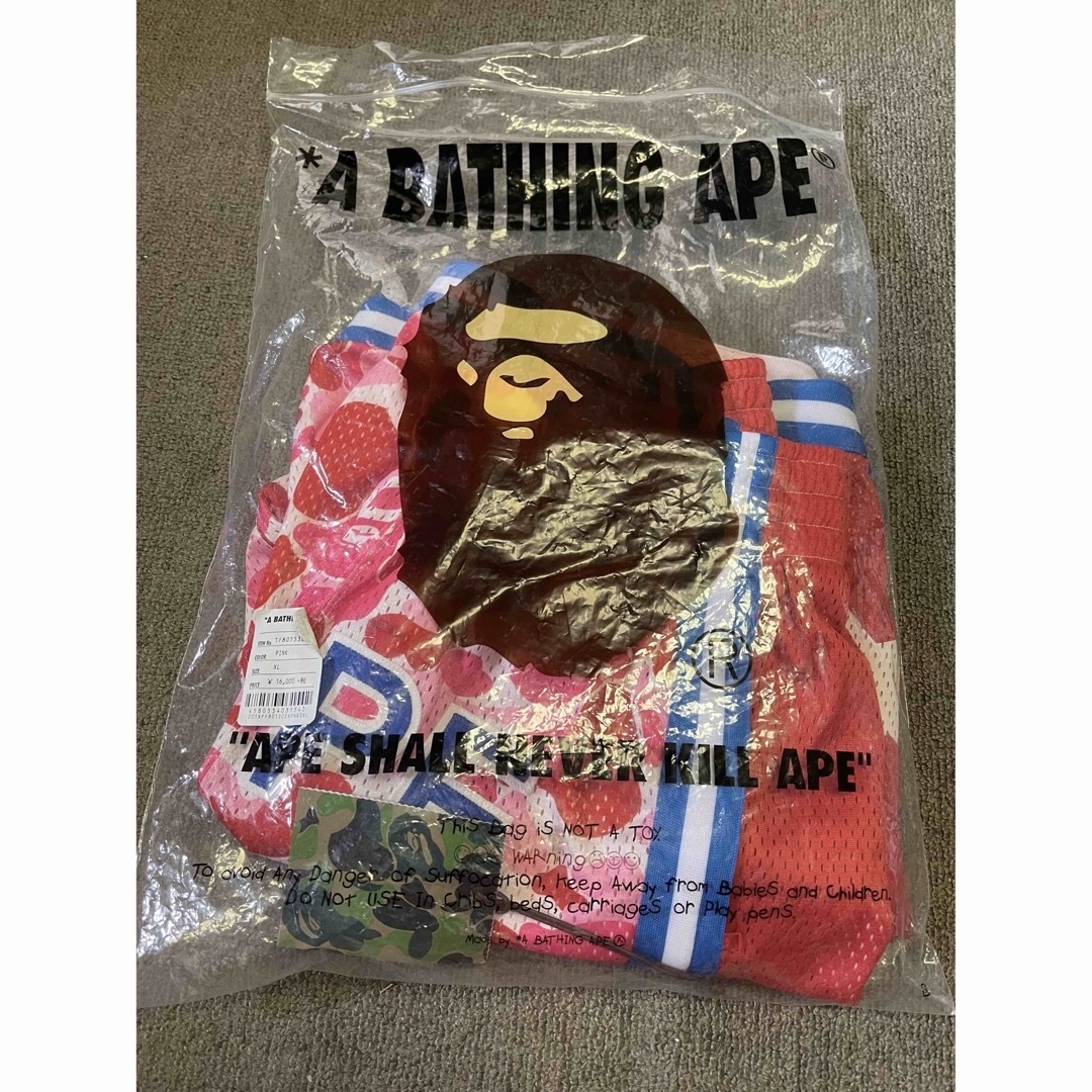 A BATHING APE バスケットパンツ