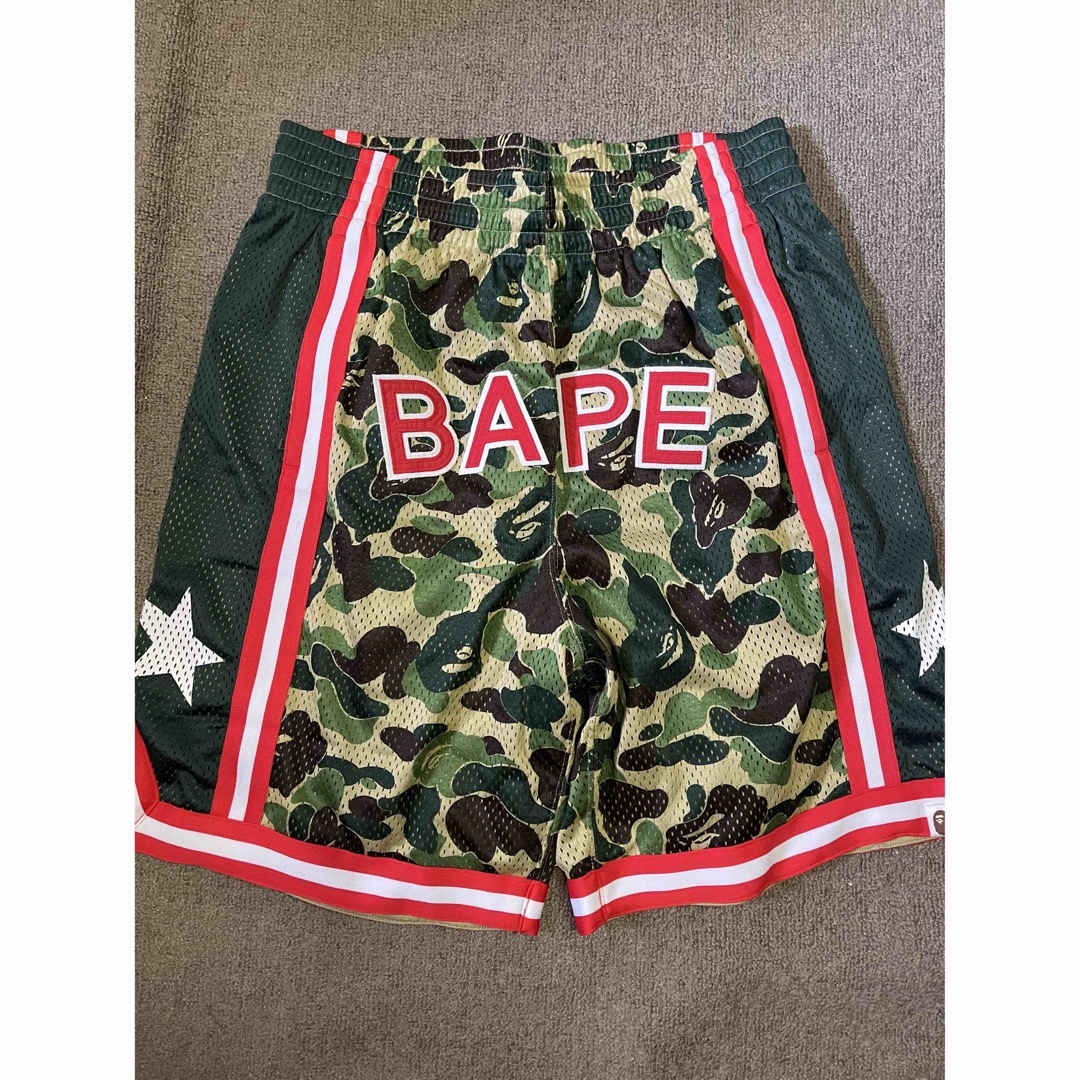 ショートパンツA.BATHING APE バスケットパンツ