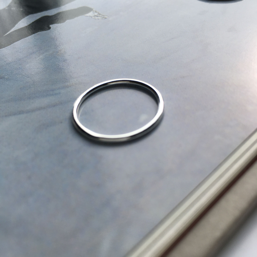 TODAYFUL(トゥデイフル)の再販【silver 925 】 華奢なシンプルリング《11号》 レディースのアクセサリー(リング(指輪))の商品写真