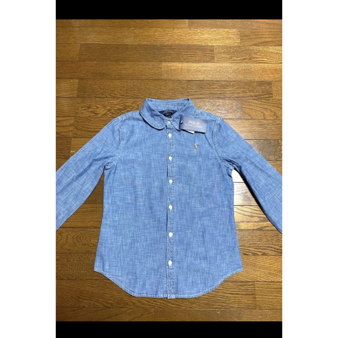 POLO RALPH LAUREN(ポロラルフローレン)の【新品】 ラルフローレン シャンブレー シャツ NO1483 レディースのトップス(シャツ/ブラウス(長袖/七分))の商品写真