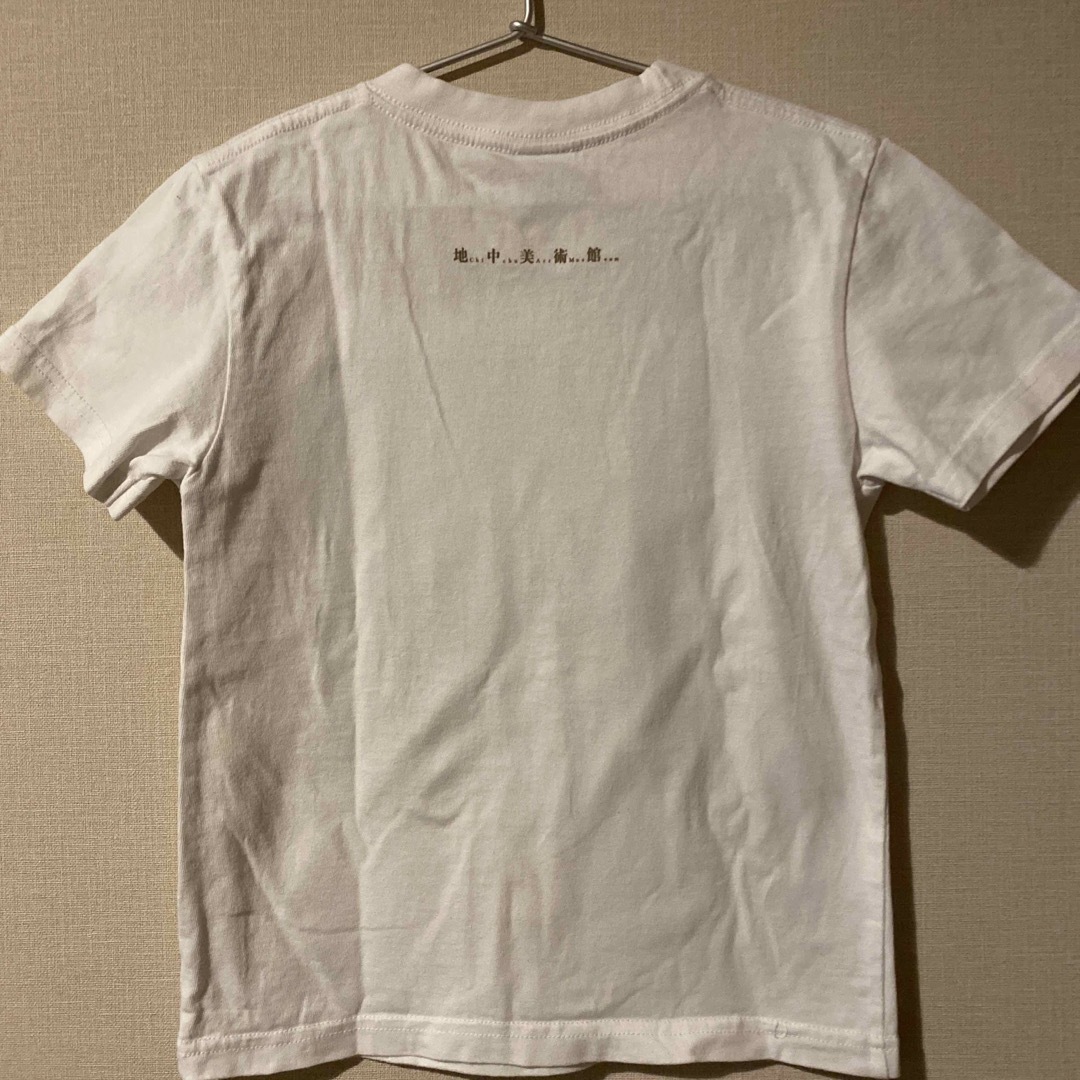 直島　地中美術館　キッズTシャツ　130cm キッズ/ベビー/マタニティのキッズ服男の子用(90cm~)(Tシャツ/カットソー)の商品写真