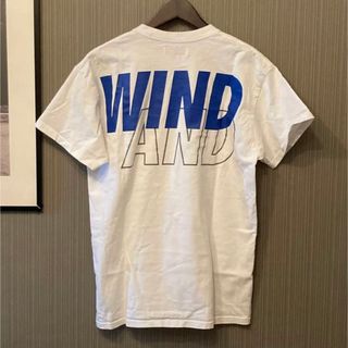 WIND AND SEA - wind and sea ウィンダンシー 定番ロゴ Tシャツ ブルー ...